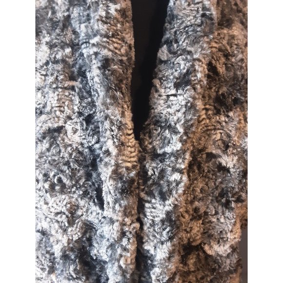 Tart Collection Open Faux Fur Vest Women Size Medium Lined Super Soft - Picture 8 of 10